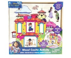 Disney Encanto Wood Casita Activity Set 101 Piece Build Decorate Craft Kit New