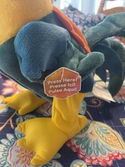 Disney Moana Plush – Clucking Hei Hei The Rooster – Toy Animatronic NWT