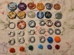 Lot Of Beyblade Burst Hasbro Takara Tomy Layers Discs And Drivers