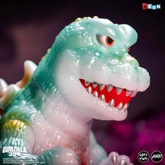 MONDO Godzilla UFO LIMITED EDITION 150 Octeel GLOW IN THE DARK Vinyl DCON Figure