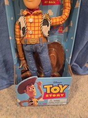 Poseable Pull-string Talking Woody. First Edition. Never Opened.