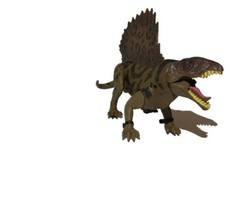 JURASSIC Toy DIMETRODON Bootleg KO chap mei Indonesia DINOSAUR ACTION FIGURE