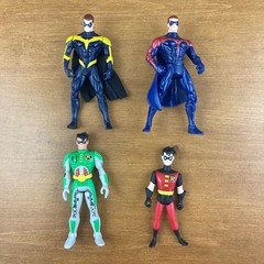 1990’s Batman Action Figure Lot Harley Quinn Poison Ivy Robin Joker Mr. Freeze