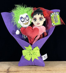 BEETLEJUICE & LYDIA Valentine’s Day 13″ Plush Bouquet 2025 Ruz NEW