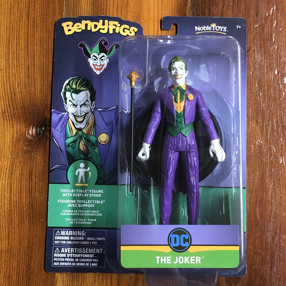 BendyFigs DC Comic JOKER Bendy Figure Authentic 19.5 cm BRAND NEW