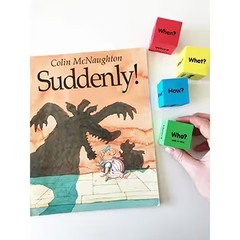 Question Dice, Educational, 12 Pieces