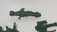 Vtg 1993 LOT Of 3 Military Muscle Men Weapons San Francisco Toy Co (TR2)