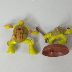 TMNT Action Figures Lot of 8 Donatello Michelangelo Raphael Leonardo