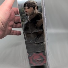 NECA Gears of War 3 Marcus Fenix Journey’s End Gold Retro Lancer Figure NEW