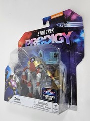 STAR TREK PRODIGY ZERO ROBOT ACTION FIGURE IN-GAME UNLOCK MOSC 2022 PKG WEAR