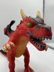Fantasy Dragon 18” Long Red Orange 2018 Polyester Material Toys R Us Rare SEE