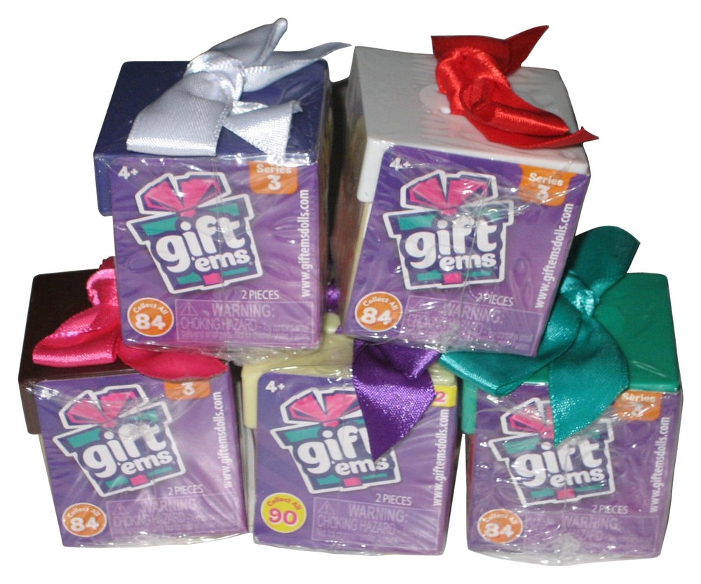 Gift ‘Ems Jakks Pacific Mini Doll Mystery Blind Box Toy Lot – (5 Boxes)