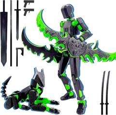 T13 3D Action Figure Set (Assembly Completed),Dummy Robot Titan 13 Action Fig…