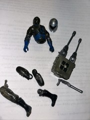 GI Joe Laser Viper Series 9 1990 Parts MH