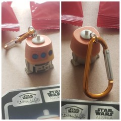 11 New STAR WARS Disney DOORABLES MINIFIGURES & Loose HYPER PEEK + Clip-On LOT
