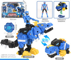 Miniforce Super Dino Power Trans Head Armorbot | T-Rex Dinosaur Robot Figure Toy