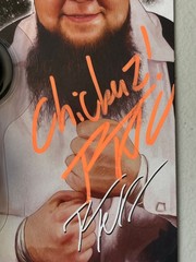 ZST Heels and Faces ECW Amish RoadKill Retro Style Figure Autographed Signed ORG