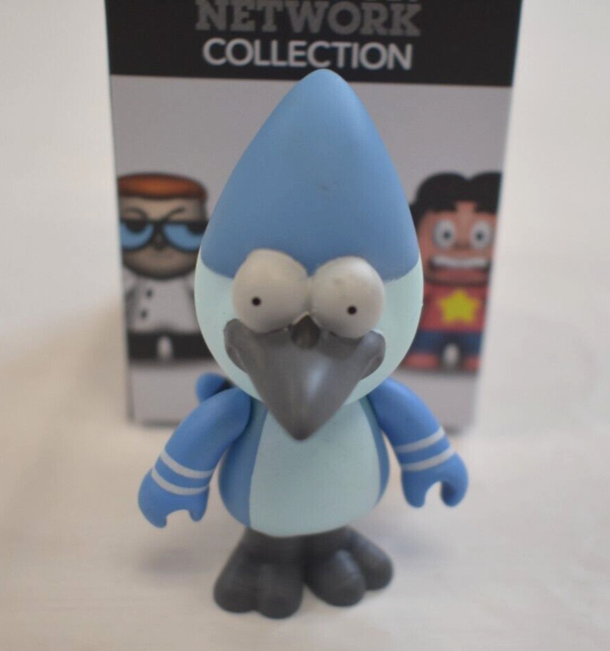 Titans Cartoon Network Collection Mordecai 3″ Vinyl Figure In Box New
