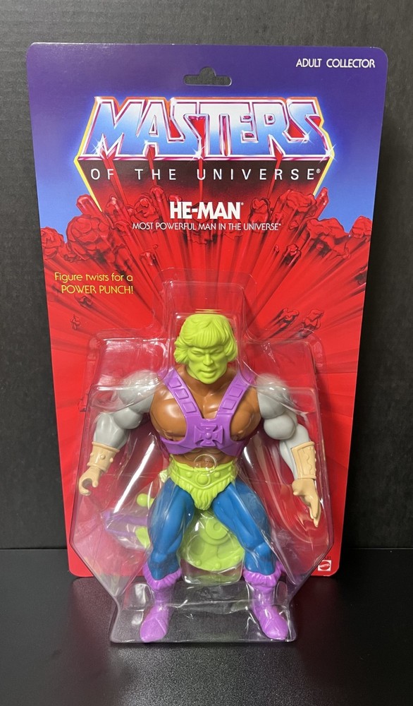 MOTU Giants HE-MAN COLORWAY B Figure Masters of the Universe 12″ Inch Mattel NEW