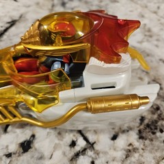 Power Rangers Mystic Force Mobile Lion Warrior with Dragon Fire Ranger Figure