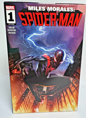 McFarlane Marvel Miles Morales Spider-Man #1 Resin Statue Figure w/ Comic MIB