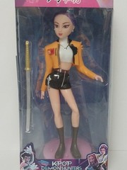 KPOP Demon Hunters Action Figure Statue with Sword, Boxed, Multicolor, Ages 3+