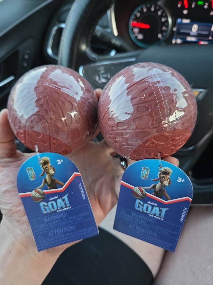 GOAT THE MOVIE 2.5″ Blind Mystery Ball /Figure Roarball Jada Toys. Lot Of 2