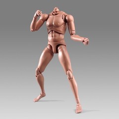 1:6 Scale Muscle Male Action Figure Skin 12 Inch Flexible Male Figure Body D…