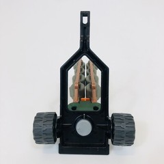 Jurassic Park Lost World Kenner Capture Vehicle Humvee Trailer Loose Part Only