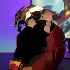 Iron Man 1:1 MK5 Jarvis Deformable Voice Control Wearable Helmet Christmas Mask-