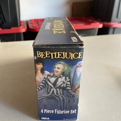 NECA Beetlejuice 4 Piece Plastic Figurine Set Multicolor Boxed Ages 8+ 2001