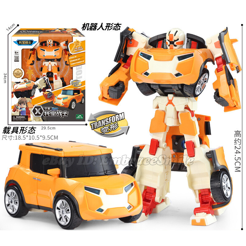 Tobot X Transform Convert Car to Robot Action Figure Toy Boy Gift New Arrivals