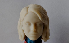 SYDNEY SWEENEY HEAD SCULPT UNPAINTED 1/12 1/10 1/6