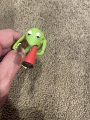 Kermit the Frog Action Figure from the Muppets Take Hollywood