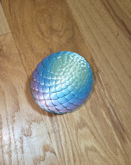 3D Printed Dragon Egg Crystal Full Articulated Dragon Fidget Toys Dragon in Egg