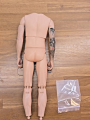 1/6 Por Toys Lionel Messi Body with tattoo arm MIB