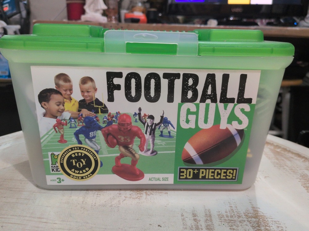 Football Guys Action Figures Kaskey Kids Red, Silver, Blue, Gold