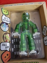 Stikbot X 3 NEW Blue, Green, Pink