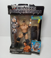NEW WWE DELUXE AGGRESSION RANDY ORTON SERIES 4 FIGURE 2006 JAKKS PACIFIC