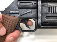 Custom 3D Printed Andor Cassian’s MW-20 Bryar Blaster Replica Prop 1:1 (Painted)