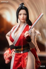iminitoys M026 1/12 Female Fighter Shiranui Mai Collectible Action Figure Model
