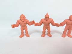 80’s M.U.S.C.L.E. Men Kinnikuman Flesh Color 2″ Bermuda Lot Of 6 Godofon Eric