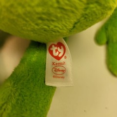 Ty Beanie Buddies Kermit the Frog 2013 Muppet’s Plush, Medium 16″ 40cm New