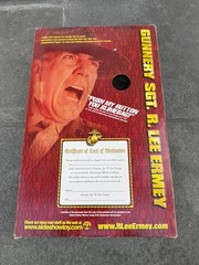 Gunnery Sgt. R Lee Ermey Vintage 2001 12” Motivational Figure No Sound New