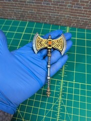 Mythic Legions Rising Sons Double Bladed Axe Head “NEW-US SELLER & I SHIP DAILY”