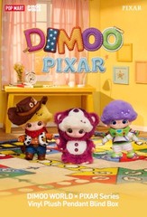 POP MART DIMOO WORLD × PIXAR Sully Vinyl Plush Pendant – US IN HAND