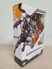 Hasbro Overwatch Ultimates Series Genji Chrome Action Figure NEW