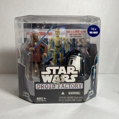 Jedi Master Plo Koon & R4-F5 1 of 6 STAR WARS Walmart Droid Factory NEW Sealed