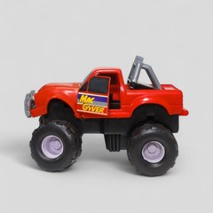 MACGYVER GLASSLITE BRAZIL VEHICLE SET MONSTER TRUCK + FERRARI VINTAGE 80’S