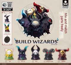 Stasto Build Wizards Gashapon Gacha Figure 1 Random Japanese Blind Box Capsule